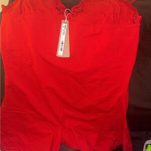 SKIMS Bold Red Fabric